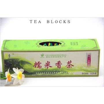 125g Chinese fragrant rice tea blocks